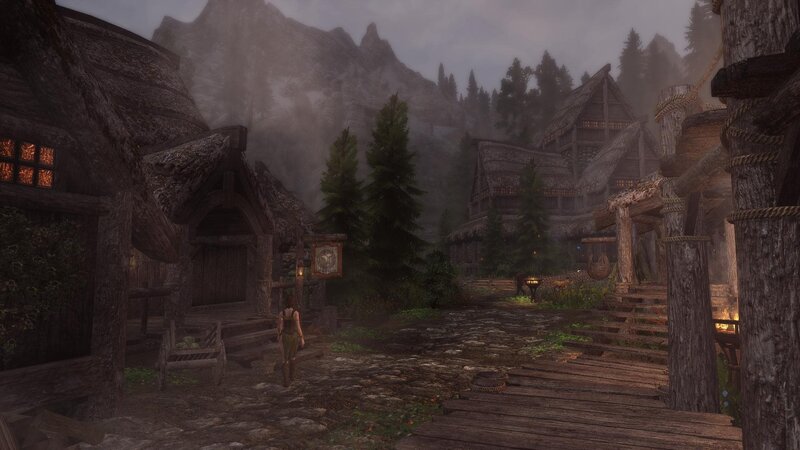Character in Village — Brown