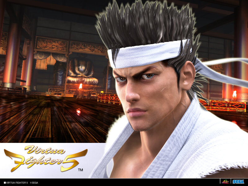 Character in White Gi