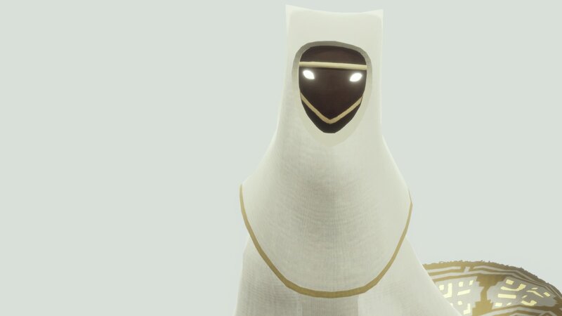 Character in White Hood