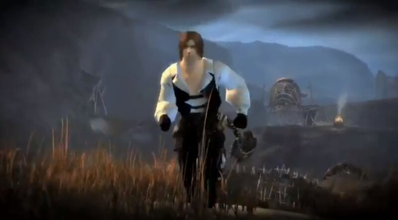 Character in White Shirt
