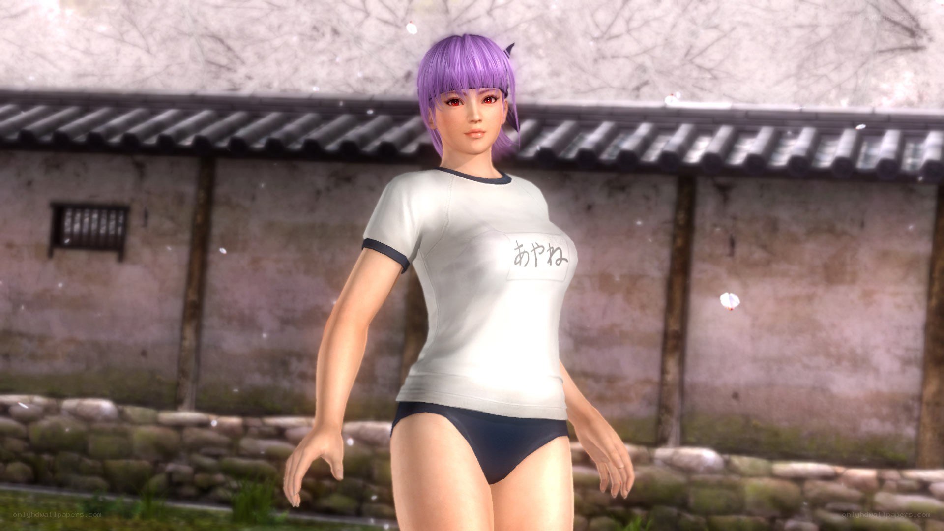 character in white t-shirt
