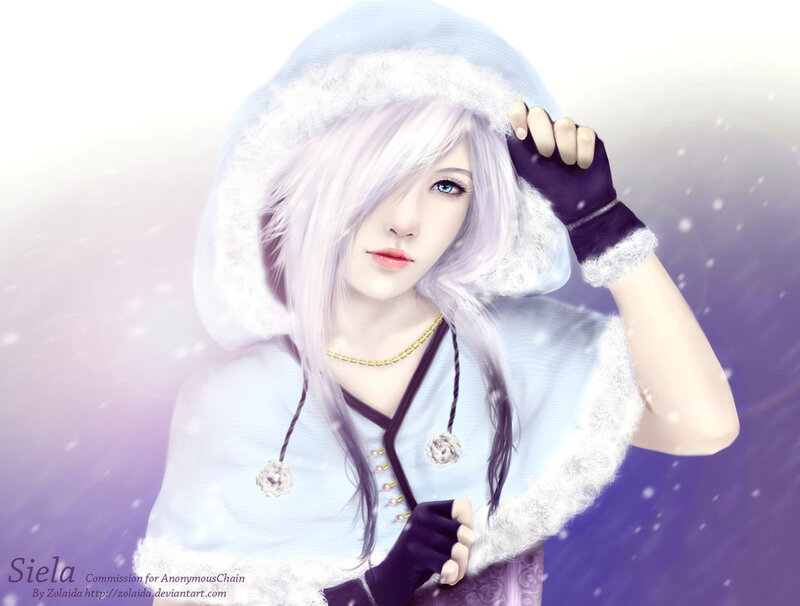 Character in Winter Coat
