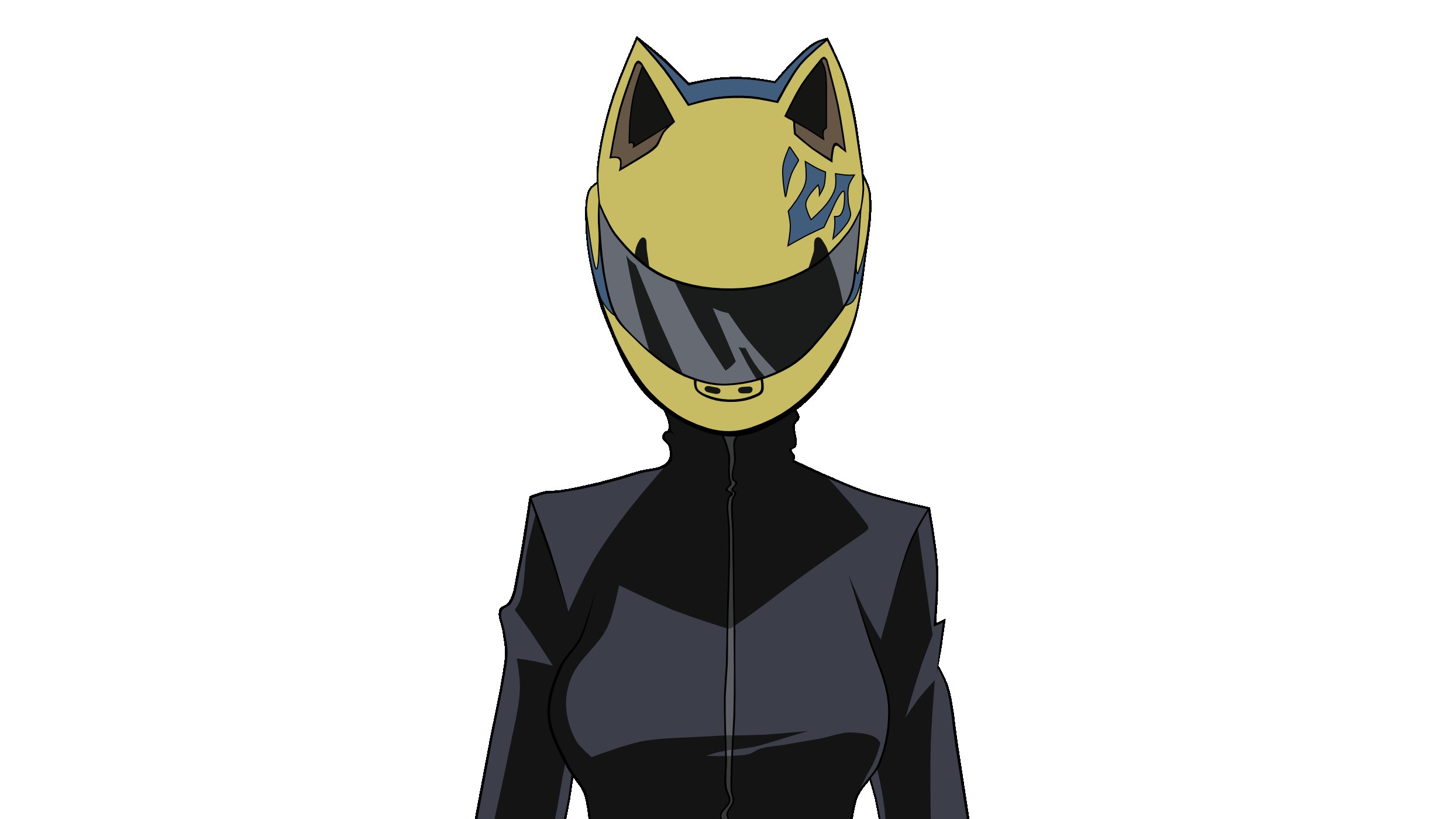 character in yellow helmet