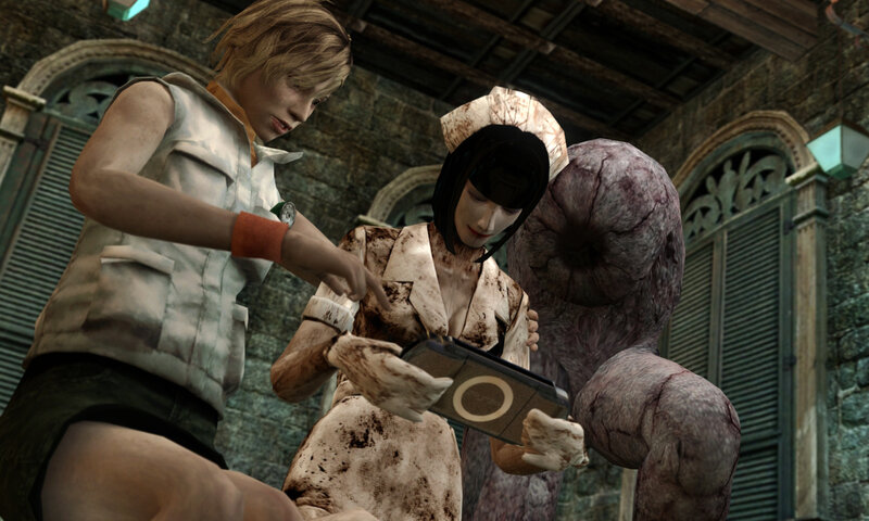 Character interacting with creature