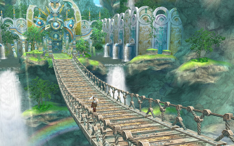 Character on a Bridge