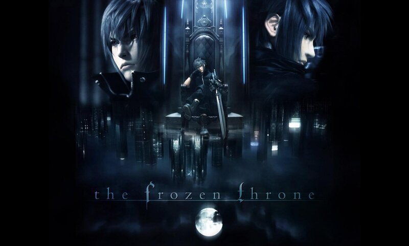 Character on a Throne — Blue