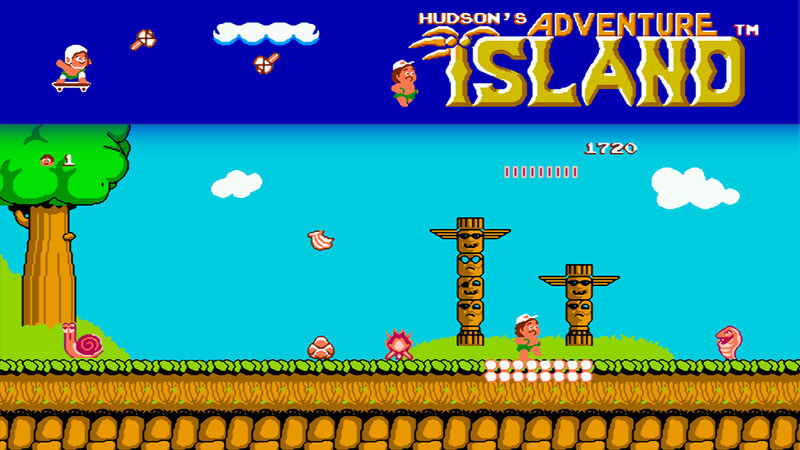Character on Adventure Island