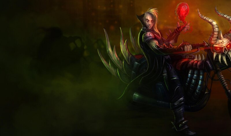 Character on Demonic Mount