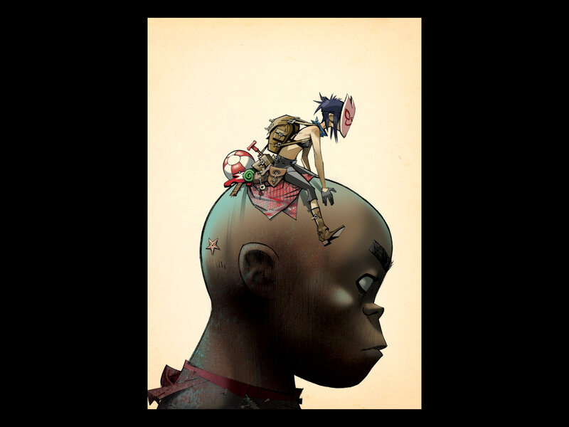 Character on Head — Brown