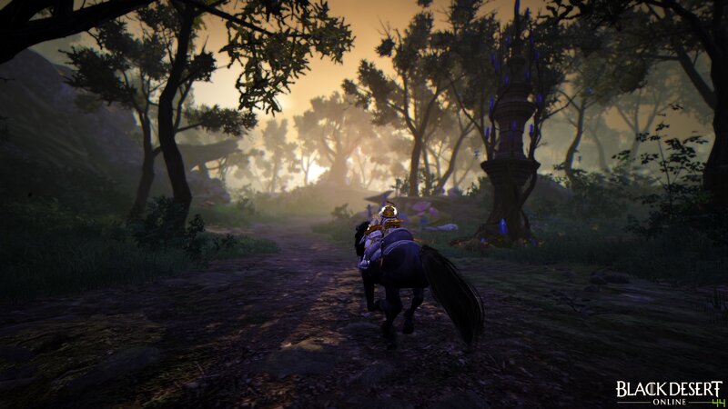 Character on Horseback — Green, Serene