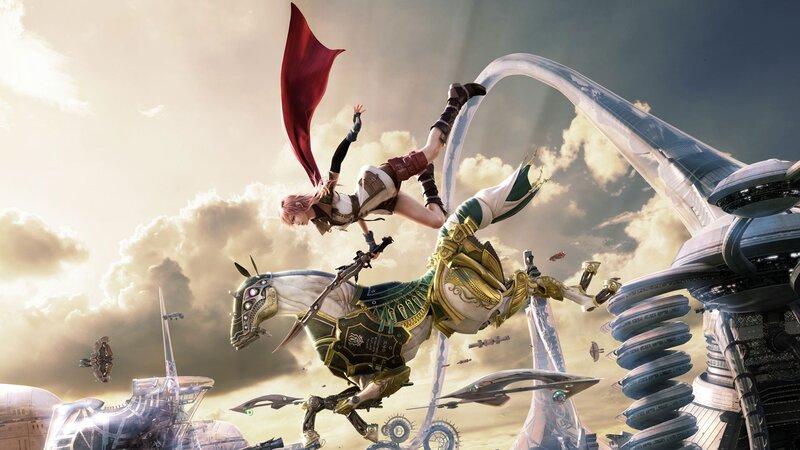Character on Mechanical Horse