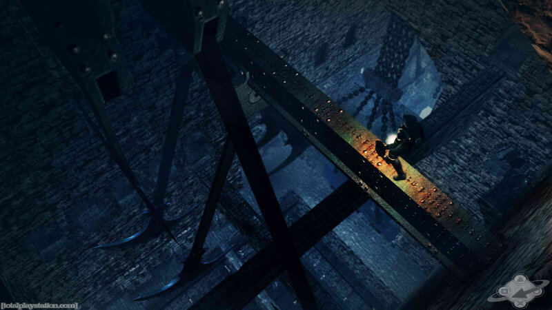 Character on Metal Beam