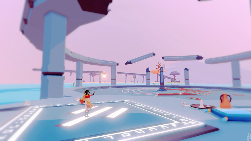 Character on Platform — Pink