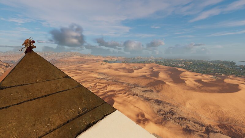 Character on Pyramid Roof