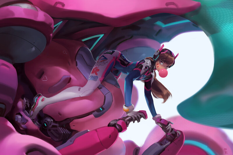 Character on Robot