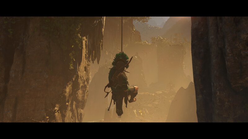 Character on Rope