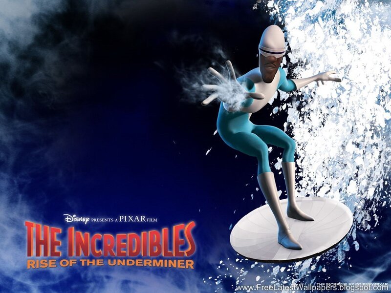 Character on Surfboard