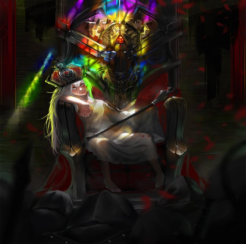 Character on Throne