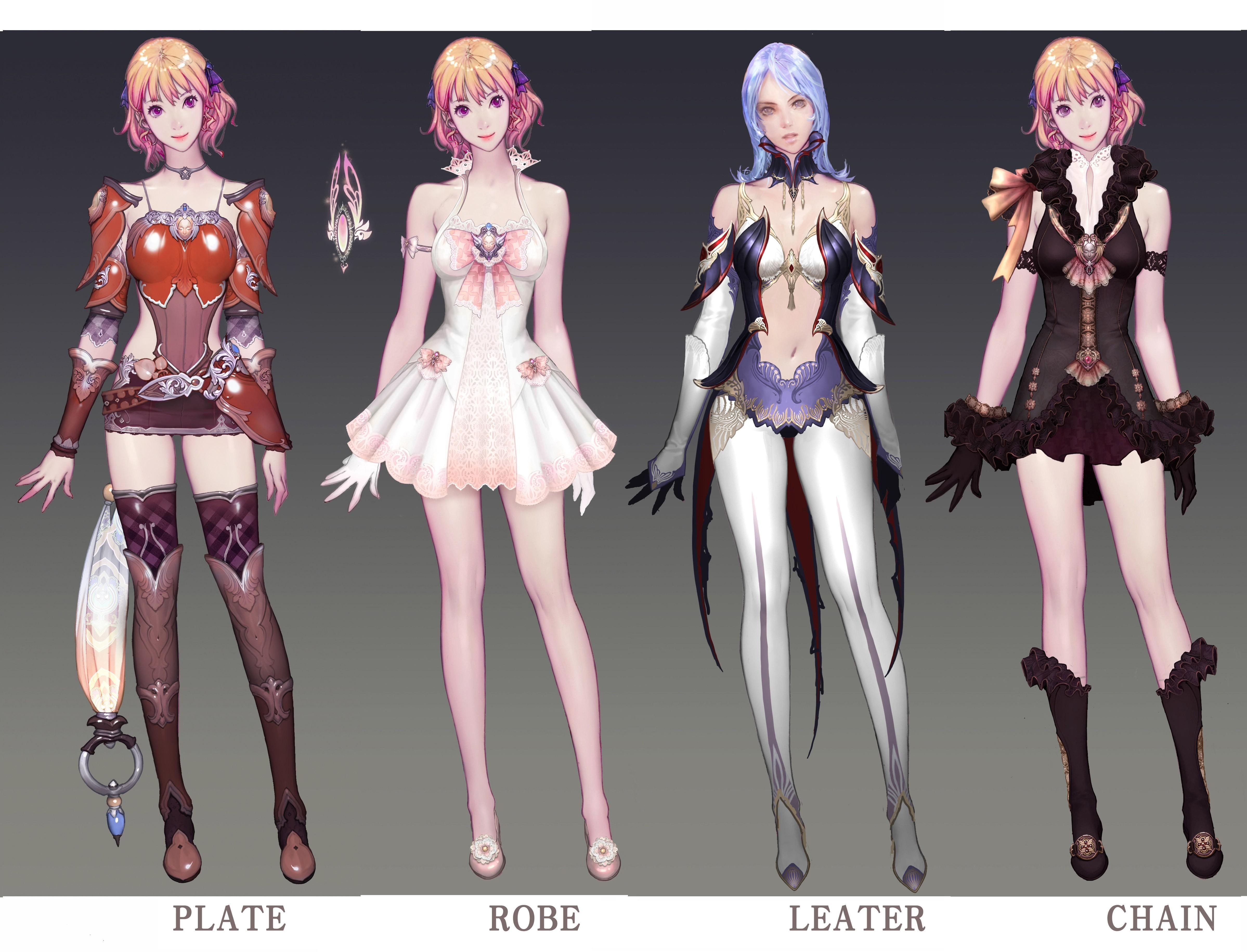 Character outfit concepts