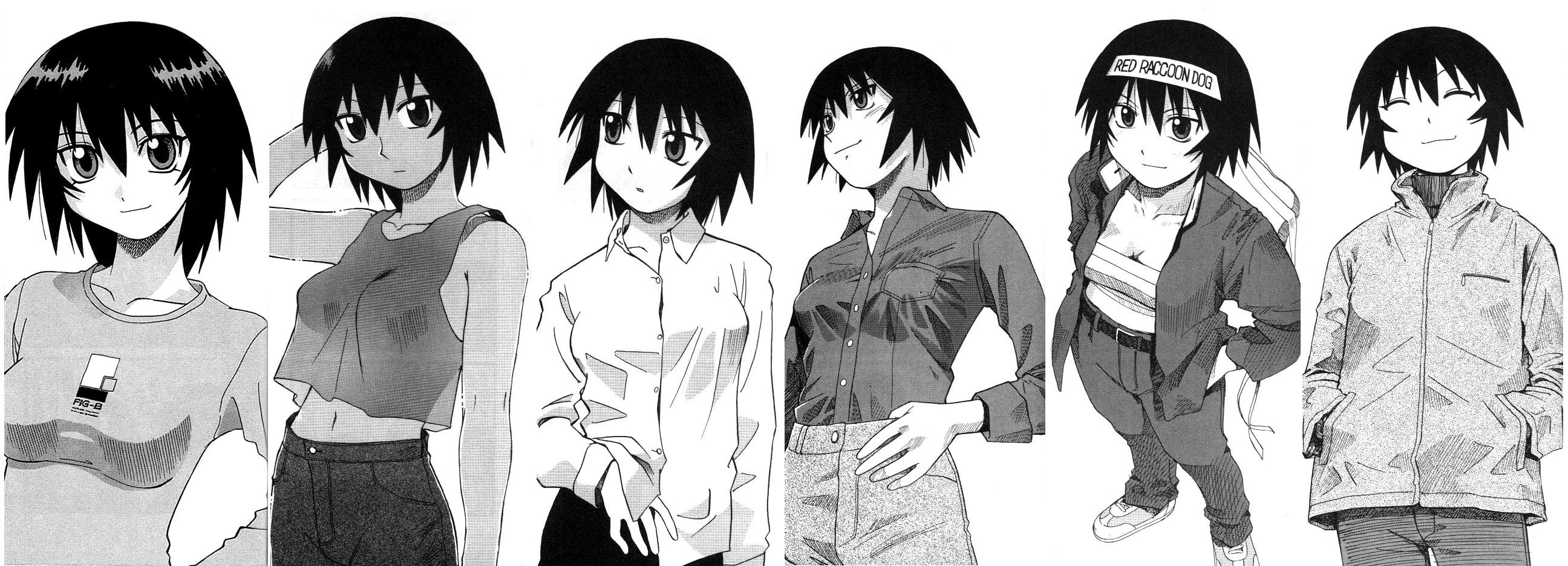Character outfit variations