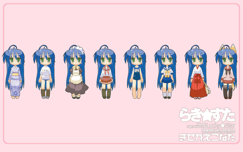Character outfit variations