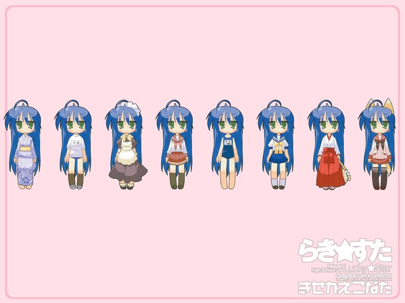 Character outfit variations
