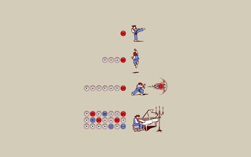 Character Performing Moves — Beige, Dynamic