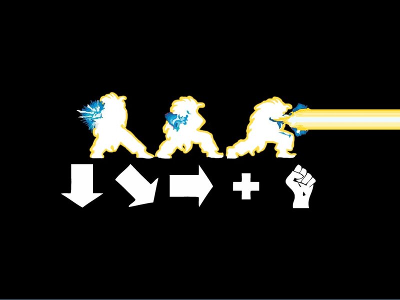 Character Performing Special Move