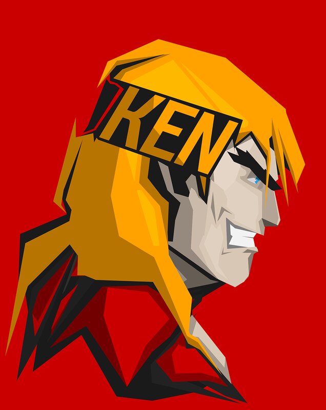 Character Portrait — Red