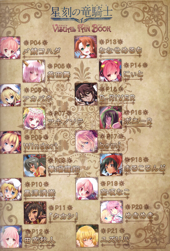 Character Portraits Grid — Brown