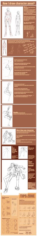 character pose drawing tutorial