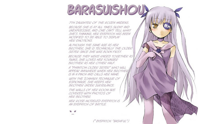 Character profile of Barasuishou
