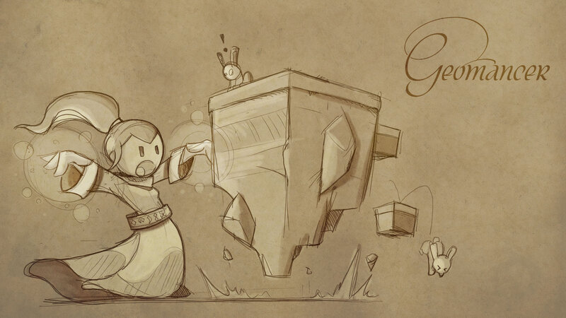 Character Pushing Block