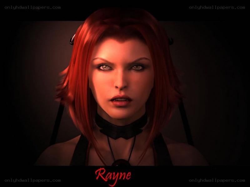 Character Rayne from BloodRayne