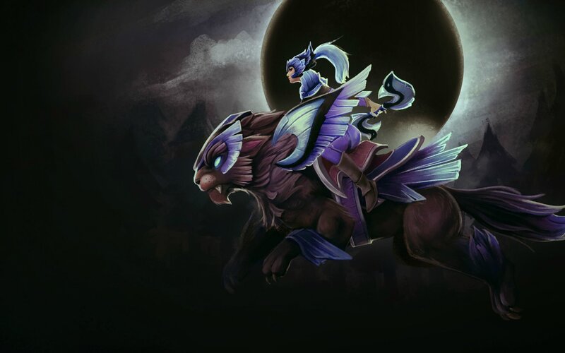 Character Riding a Beast