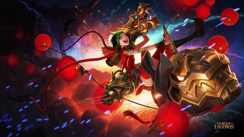 Character Riding Mechanical Beast
