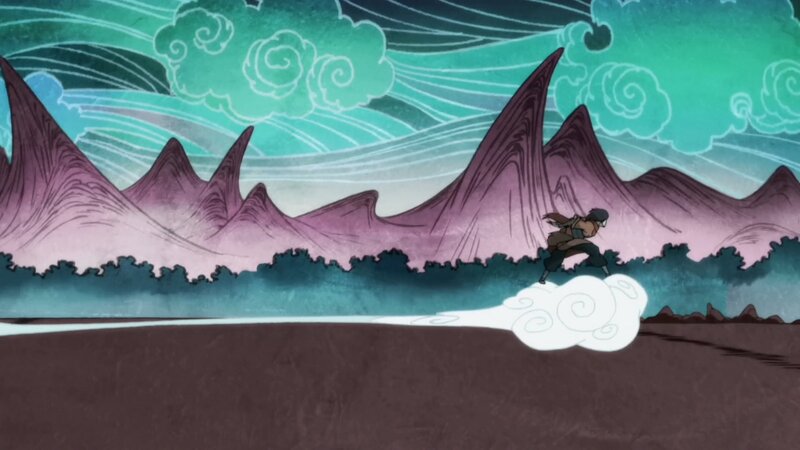 Character Running on Cloud