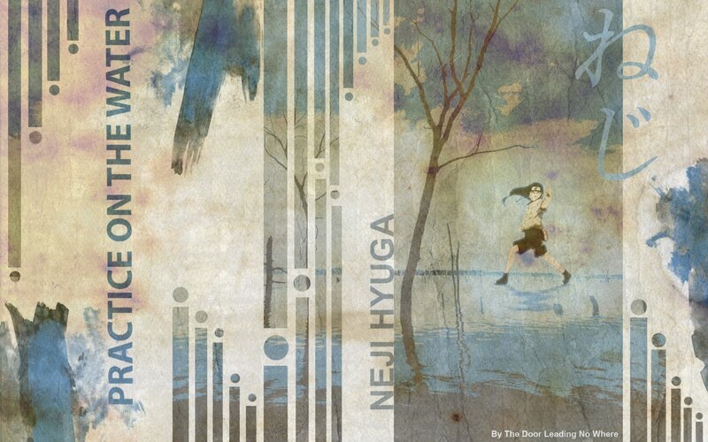Character Running on Water