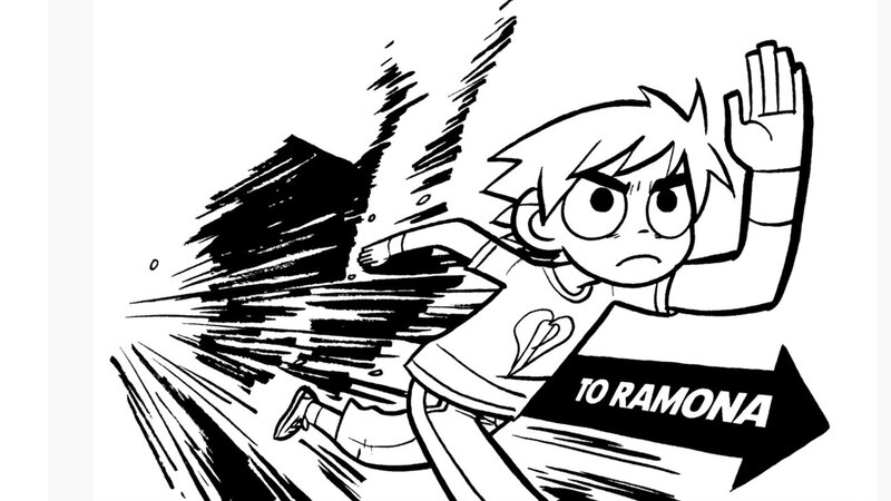 character running to Ramona