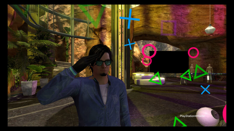 character saluting in game