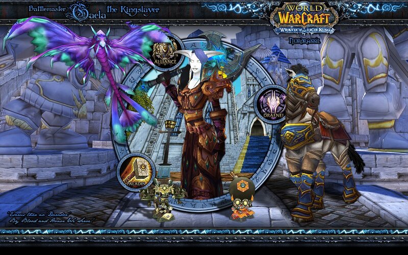 Character Selection Screen — Purple, Dramatic