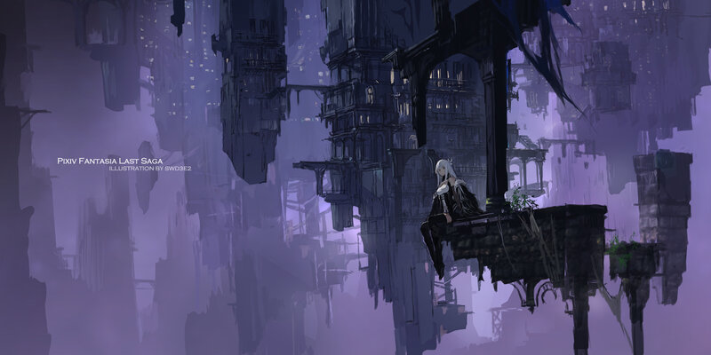 Character Sitting on Ledge