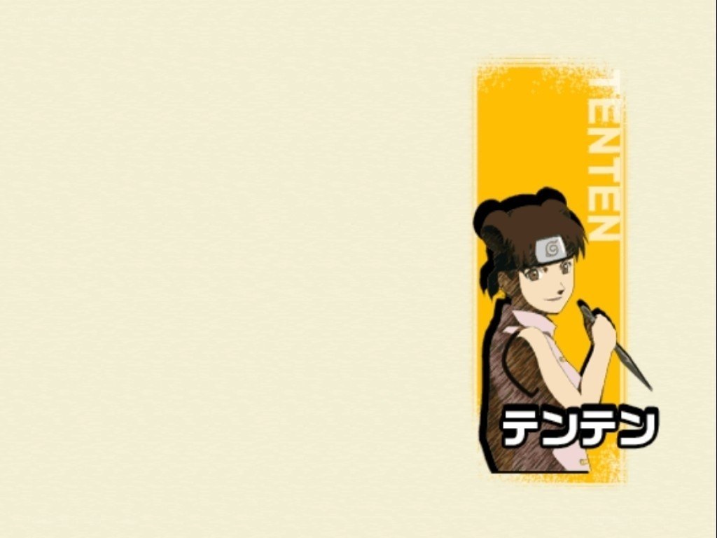 Character TENTEN from Naruto
