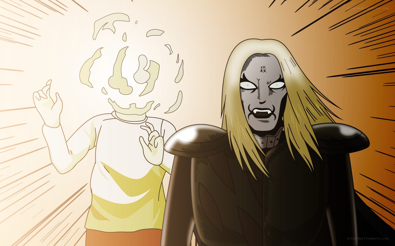 character transformation scene