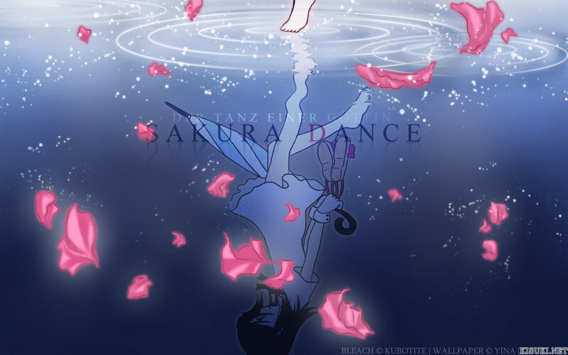 Character Underwater with Petals