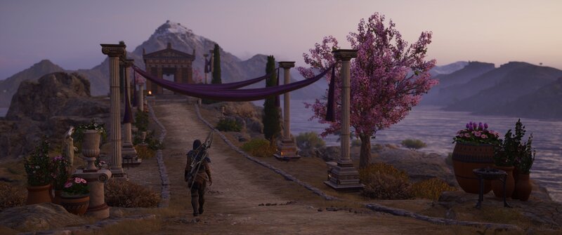 Character Walking on Path