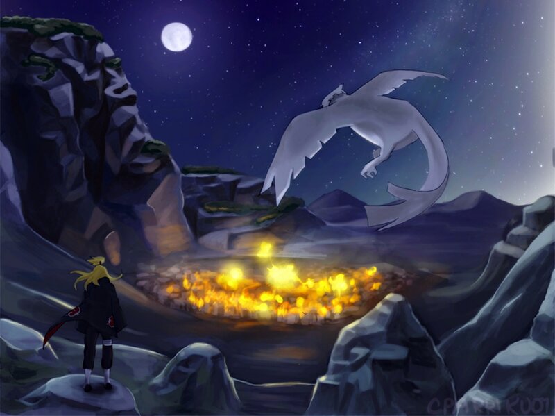 Character Watching Dragon