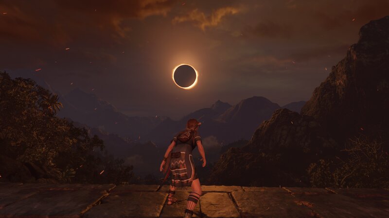 Character Watching Eclipse