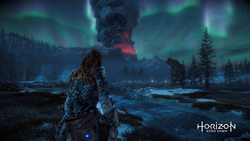Character Watching Eruption