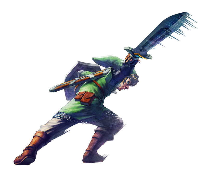 Character Wielding Sword